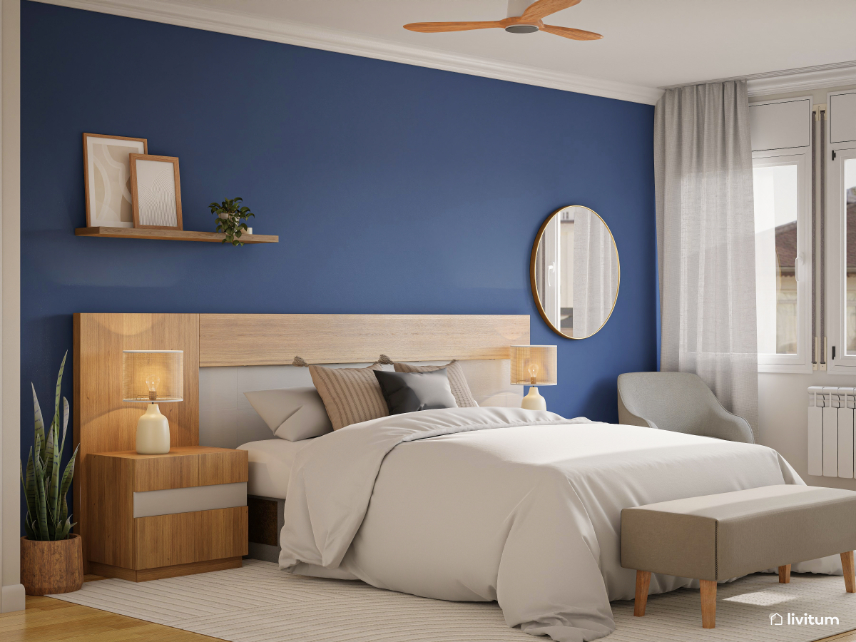 Transforma tu dormitorio con un elegante escritorio integrado